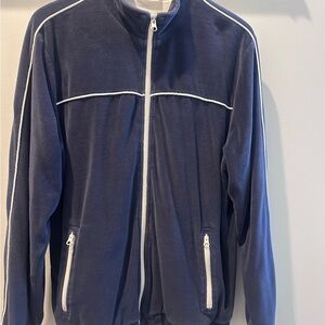 Marine Layer Navy Track Jacket